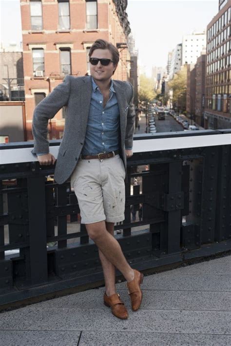 monk straps with shorts